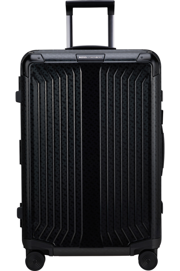 Samsonite Lite-Box Alu / Boss SPINNER 69/25 69cm  Graphite Monogram