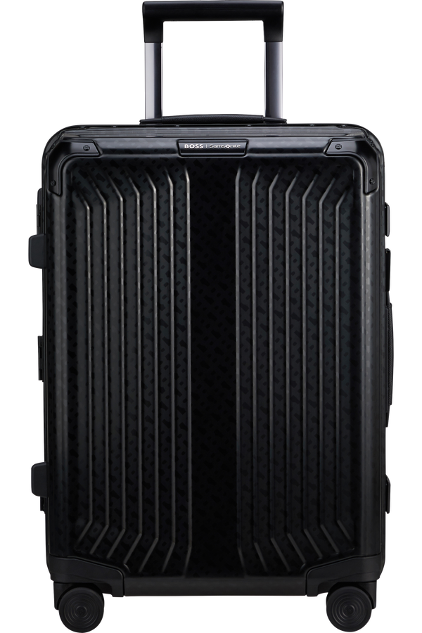 Samsonite Lite-Box Alu / Boss SPINNER 55/20 55cm  Graphite Monogram